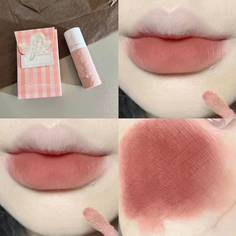 PinkyFocus Lipstick Lasting Velvet Waterproof Moisturizing Lip Glaze Lip Gloss