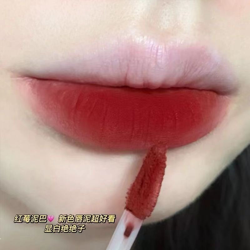 PinkyFocus Lipstick Lasting Velvet Waterproof Moisturizing Lip Glaze Lip Gloss