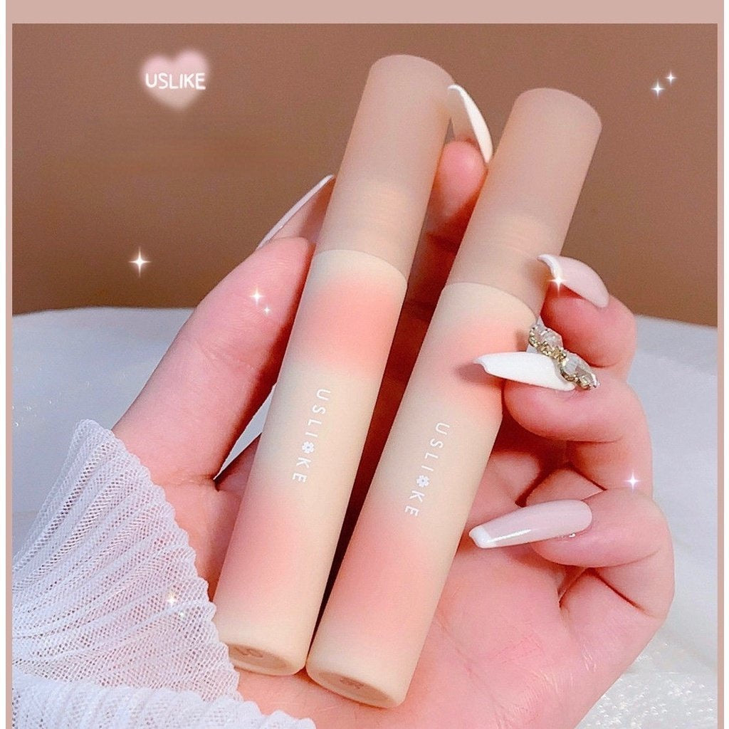 High Quality Long Lasting Marshmallow Style USLIKE Lipstick Lip Glaze Water Proof Lip Gloss