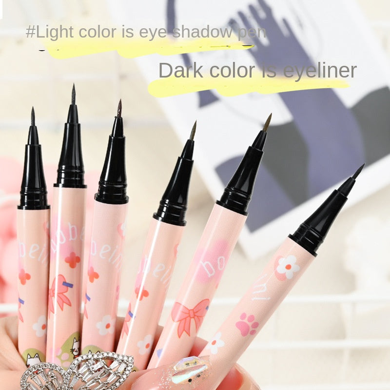 Liquid Lying Silkworm Pen Brighten Quick Drying Water Proof Liquid Eyeliner Lasting