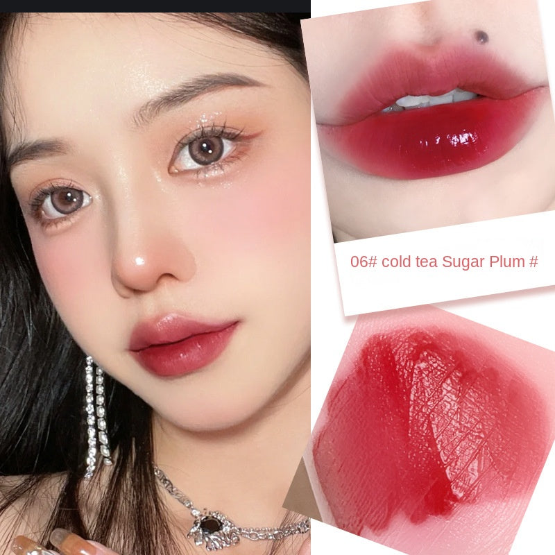 Xixi Matte Lip Glaze Moisturize Lasting Light and Thin Lipstick Lip Gloss