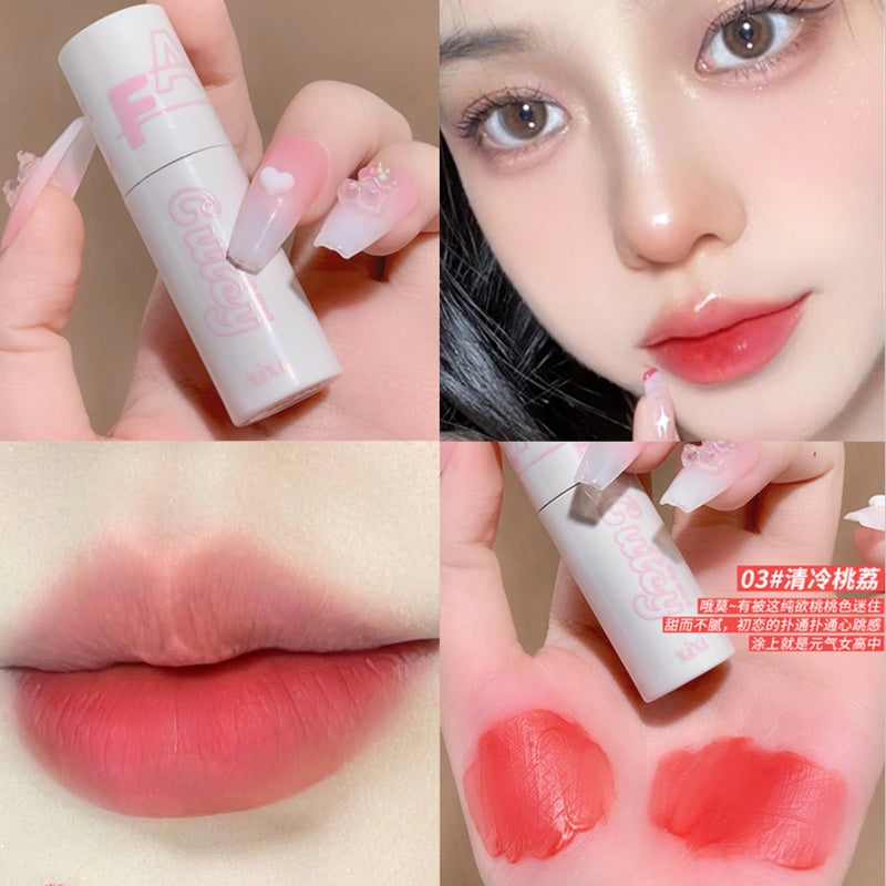 Xixi Matte Lip Glaze Moisturize Lasting Light and Thin Lipstick Lip Gloss