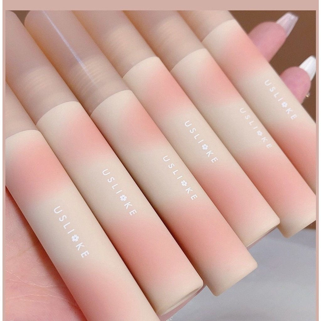 High Quality Long Lasting Marshmallow Style USLIKE Lipstick Lip Glaze Water Proof Lip Gloss