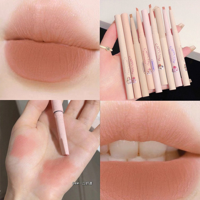 Cappuvini Lip Liner Outline The Lips Lipstick Pen Lip Pencil Lipstick Pen Lasting Lip Gloss