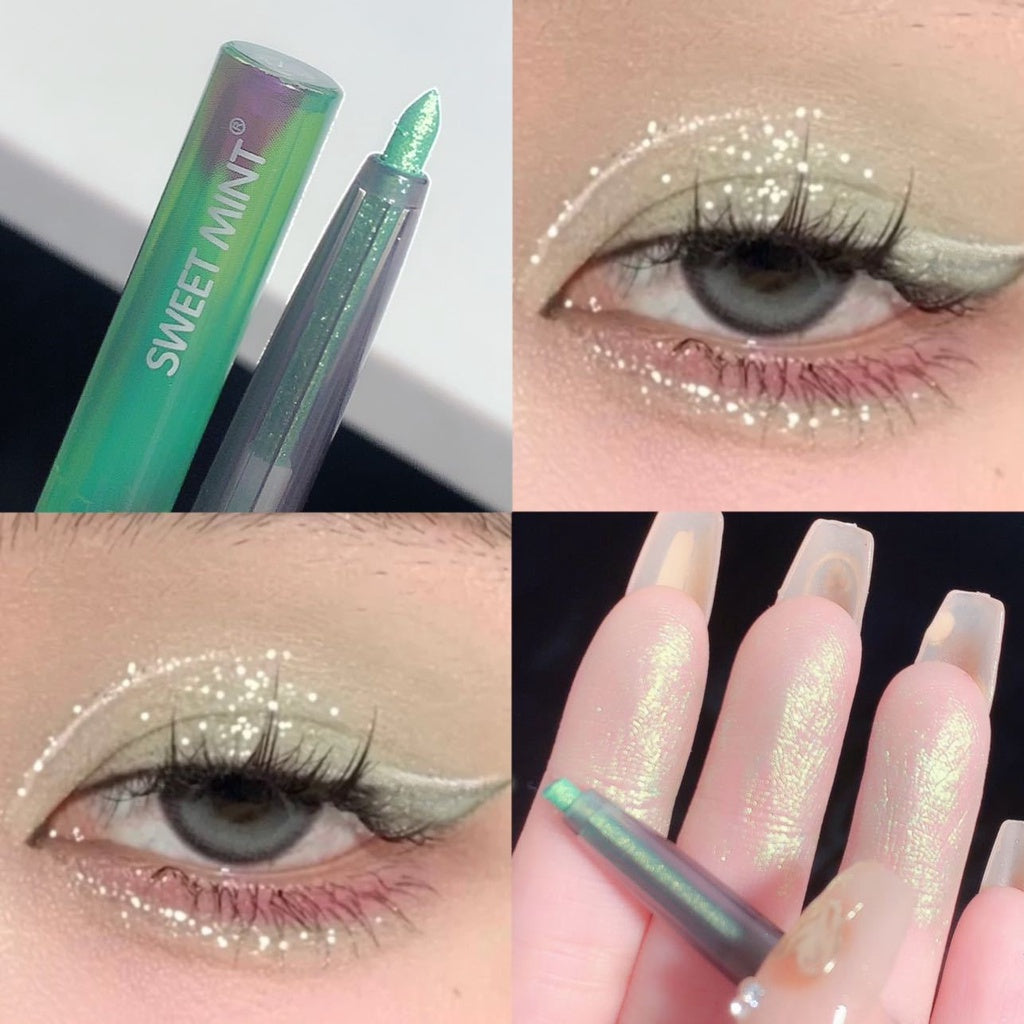 SWEET MINT Eye Shadow Pearlescent Highlight Eyeliner Colorful Lasting Waterproof