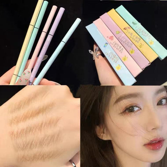 XIXI Eyebrow Pencil Fine Core Double Head Water Proof Sweatproof Does Not Fade Wild Eyebrow Lasting