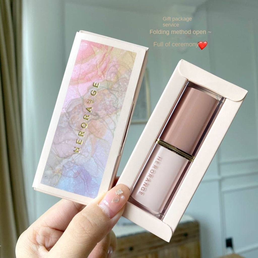 HERORANGE Powder Tube Matte Crystal Lipstick Fold Gift Box Packaging Lip Gloss