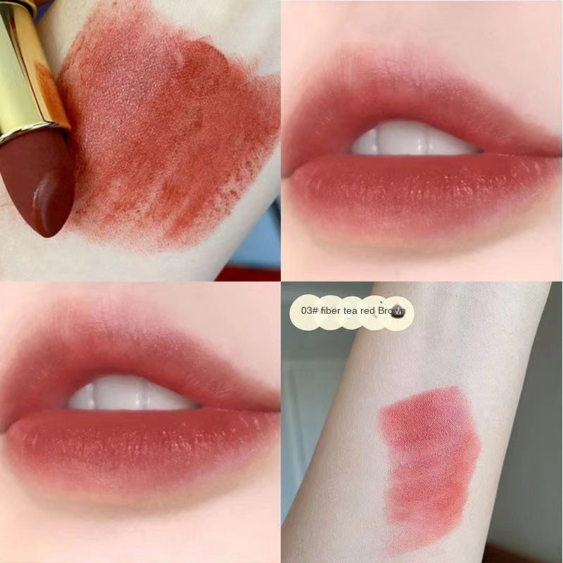 HERORANGE Powder Tube Matte Crystal Lipstick Fold Gift Box Packaging Lip Gloss