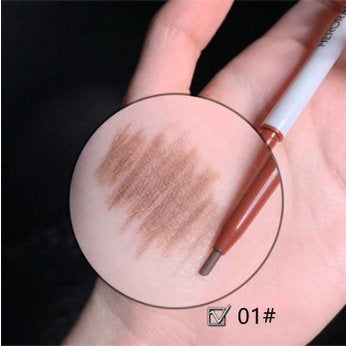 Hero Range Super Smooth Eyebrow Pencil Water Proof Lasting Makeup Brush