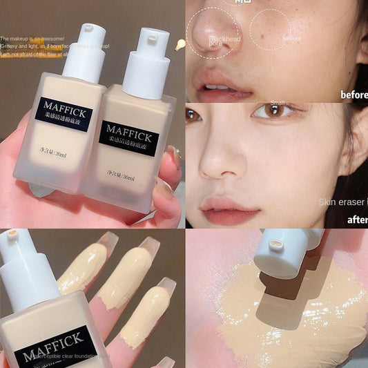 Maffick Liquid Foundation Lasting Oil Control Bb Cream Light and Thin Concealer Foundation Cream