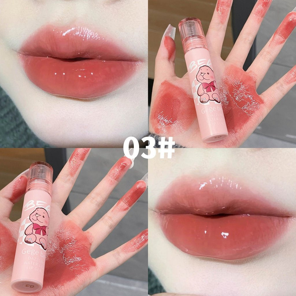 Fig Color Lip Glaze Mirror Surface Moisturize Lasting Moisturizing Lipstick Lip Gloss