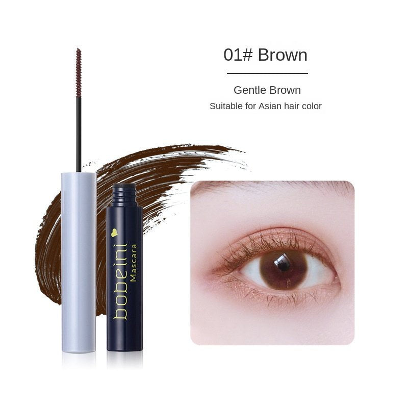 Mascara  Water Proof Long and Thin Curly Not Easy To Smudge Lasting Nature Thin Brush Head