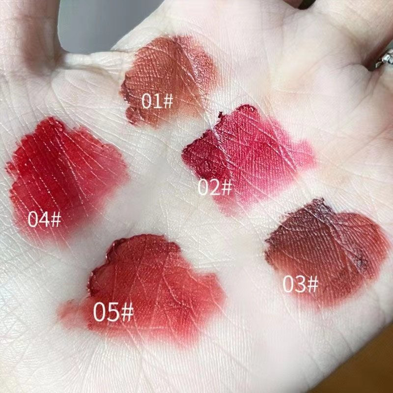 Cute Rabbit Matte Lip Glaze Waterproof Lasting Lipstick Not Easy To Fade Lip Gloss