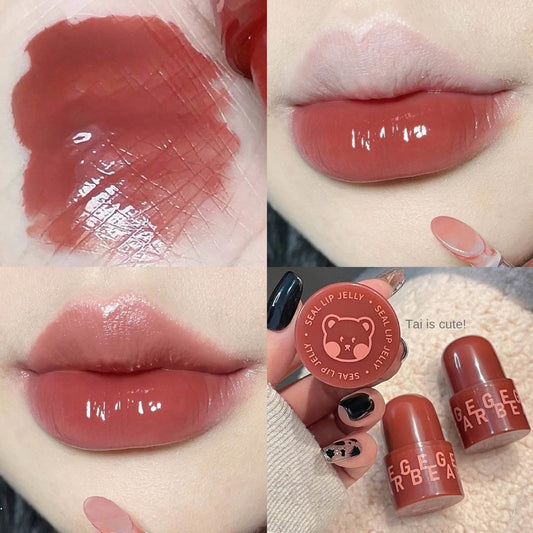 Gege Bear Cute Lip Jelly Moisturize Lipstick Moisturizing Lip Gloss