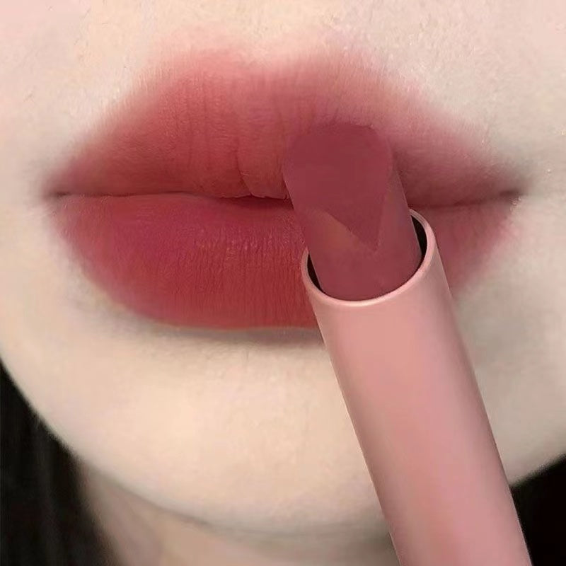 HERORANGE Matte Thin Tube Red Lipstick Waterproof Lip Gloss