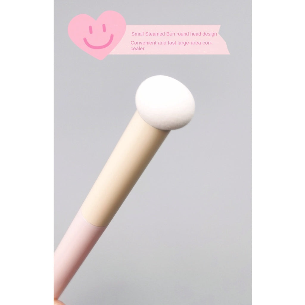 Concealer Brush Mushroom Head Makeup Brush Smudge Evenly No Brush Marks Small Steamed Buns The Sponge Lipstick Brush