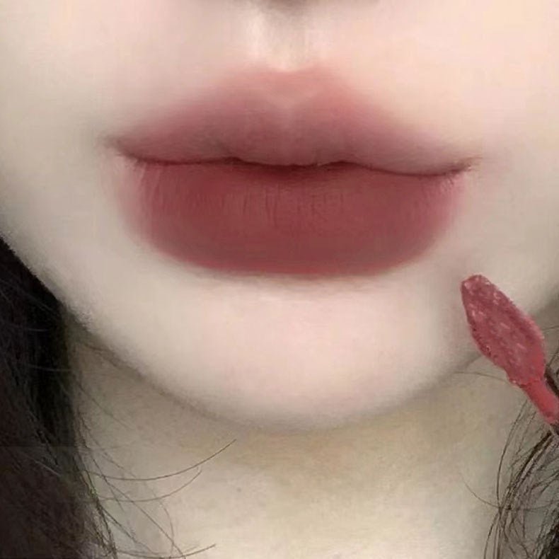 Kakashow Popsicle Lip Glaze Velvet Matte Soft Fog Small Portable Advanced Female