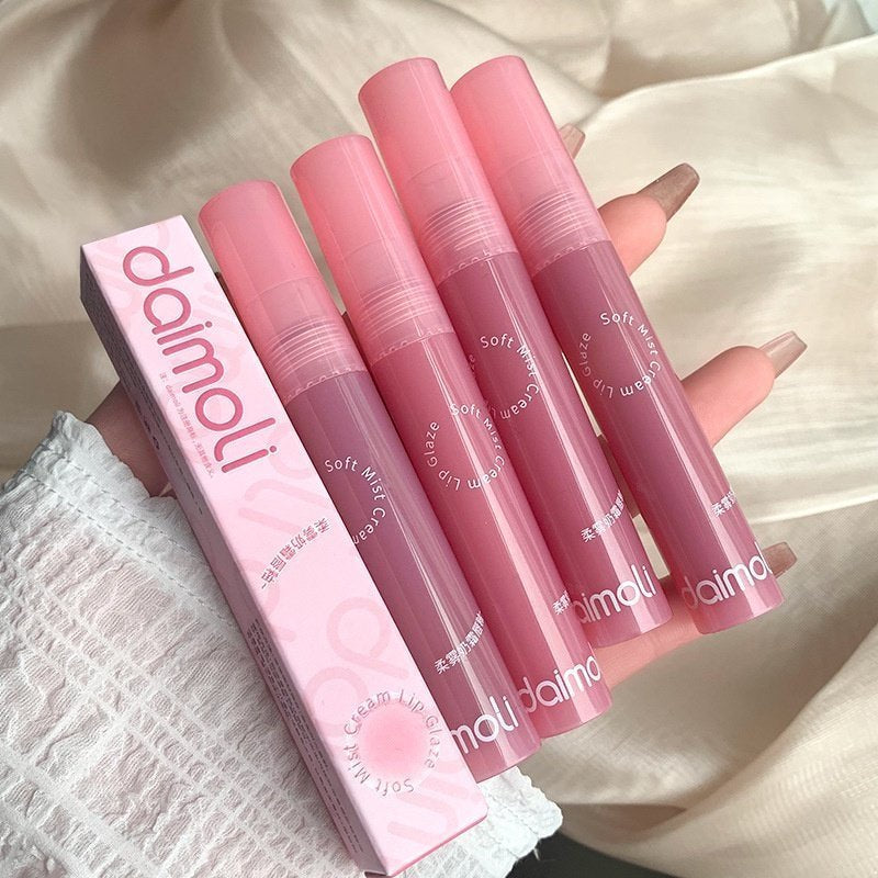 Daimoli Lipstick Sweet Velvet Colorfast Matte Lip Gloss Waterproof