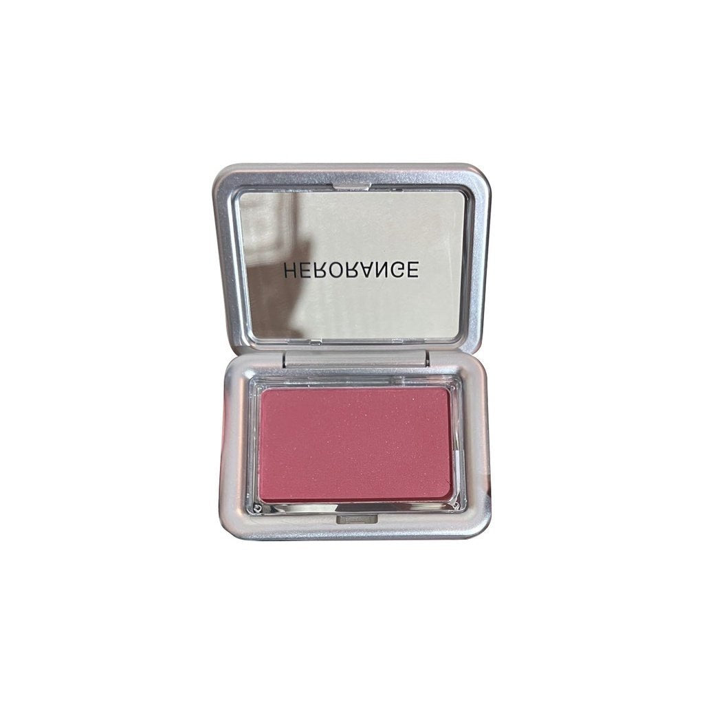 HERORANGE Small Square Box Blush Rose Color Transparent Shell Lasting Nature