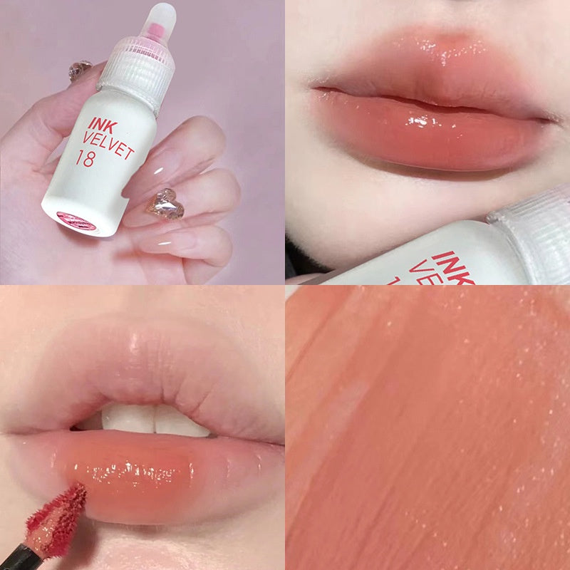 DAIMANPU Lipstick Long Lasting Liquid Lip Tint Water Glow Glass Jelly Lip