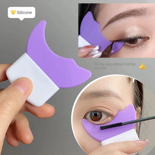 Draw Eyeliner Auxiliary Brush Lower Eyelashes Baffle Multifunction Beginner Eye Makeup Artifact Eyeshadow Tool