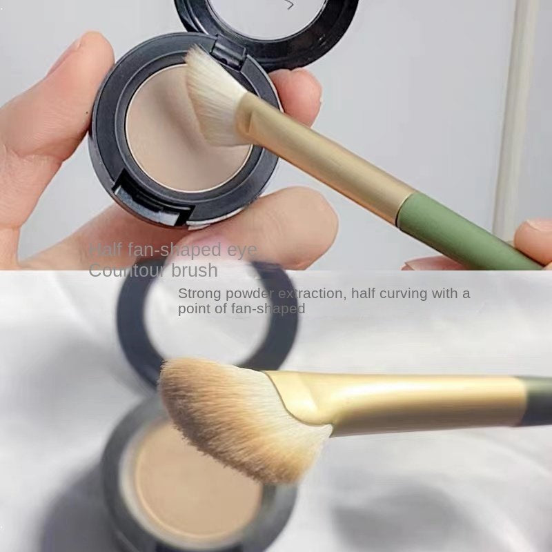 Half Sector Nose Shadow Brush Makeup Brush Oblique Head Shadow Bridge of The Nose To Retouch Highlight Smudge Brush