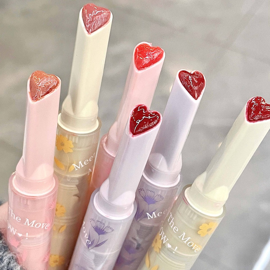 Gege Bear The Flowers Lipstick Moisturize Water Proof Lip Gloss Nature Not Easy To Fade