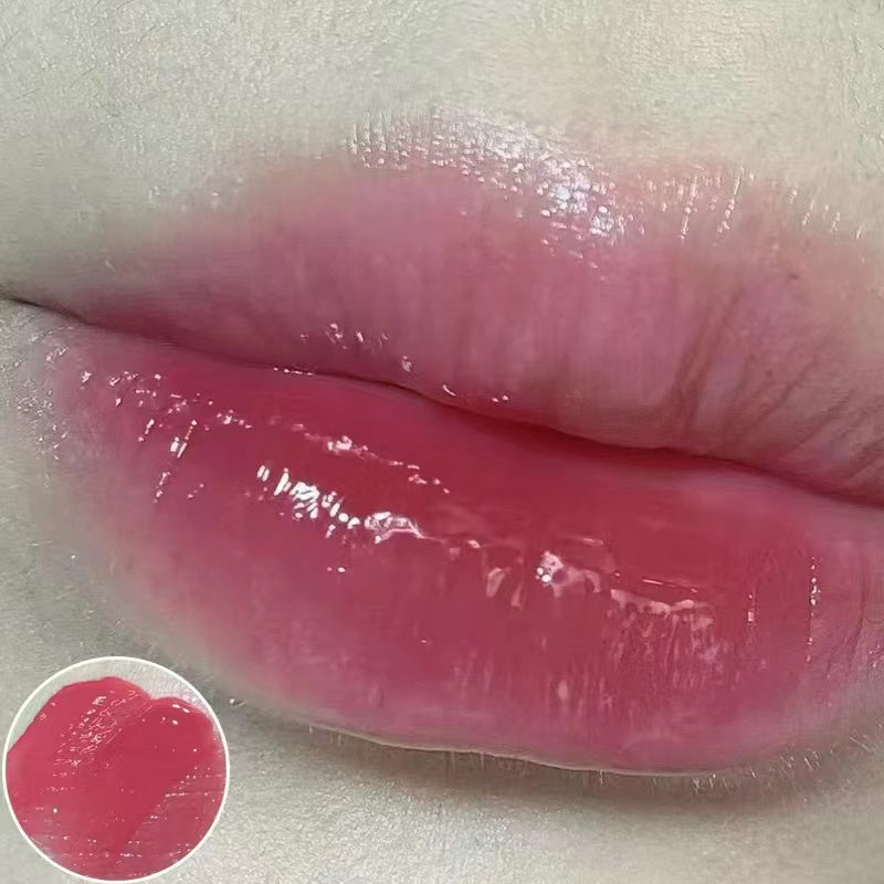 HERORANGE Lip Gloss Red Thin Tube Matte Lipstick Waterproof Nature Not Easy To Fade