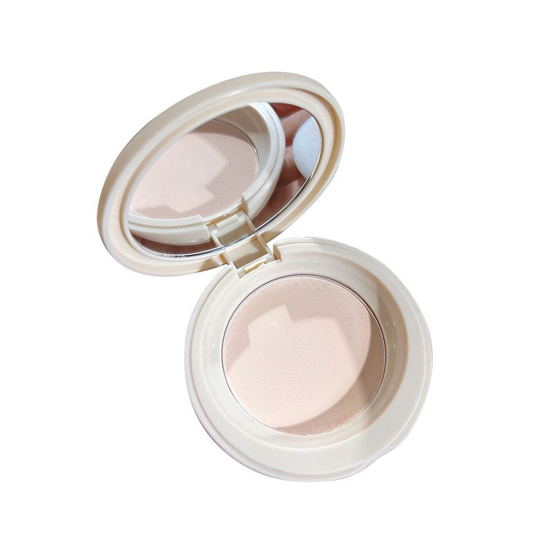 HERORANGE Round Box Setting Powder Matte Pressed Powder Oil Control Lasting Water Proof Concealer Contains Puff