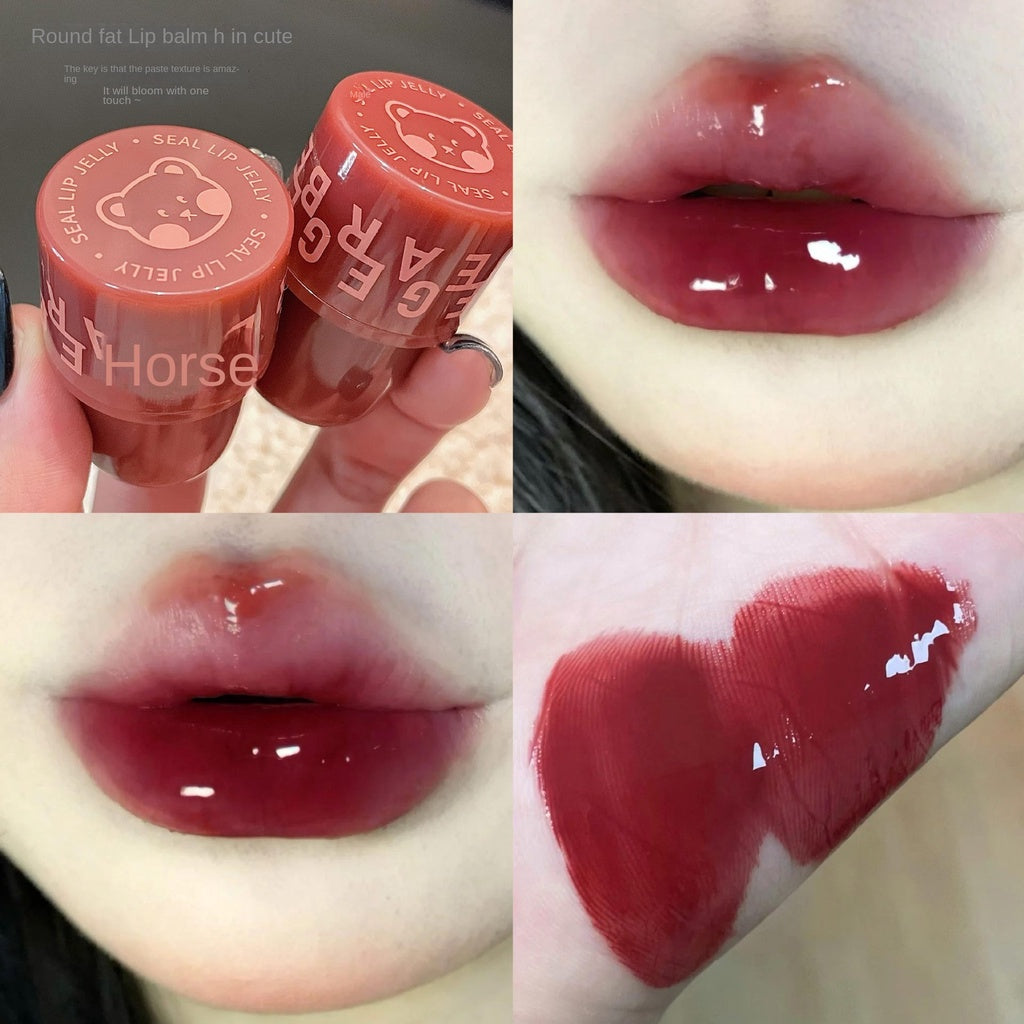 Gege Bear Cute Lip Jelly Moisturize Lipstick Moisturizing Lip Gloss