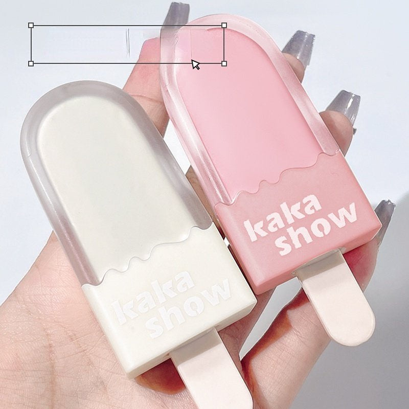 Kakashow Popsicle Lip Glaze Velvet Matte Soft Fog Small Portable Advanced Female