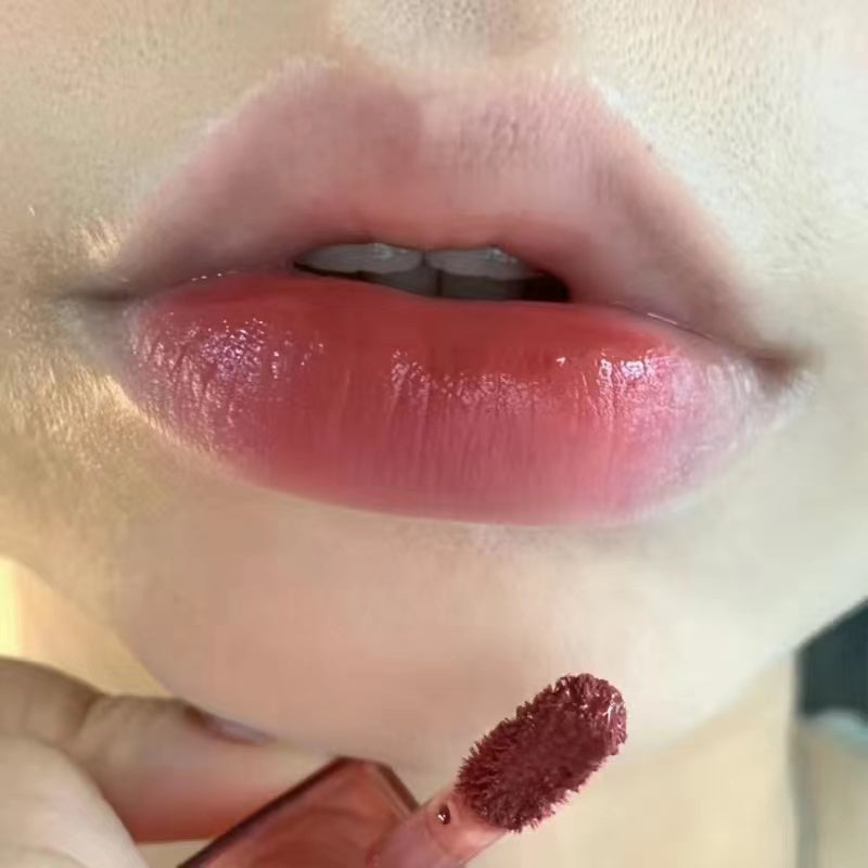 HERORANGE Lip Gloss Red Thin Tube Matte Lipstick Waterproof Nature Not Easy To Fade