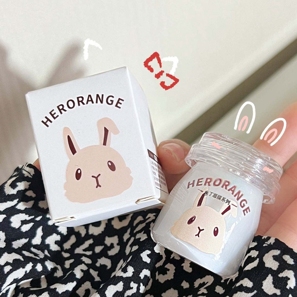 HERORANGE Rabbit Pudding Lip Mask Moisturize Moisturizing Lip Balm