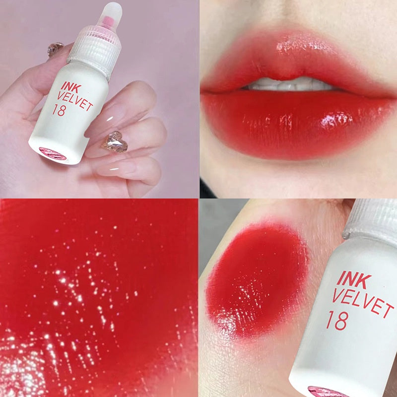 DAIMANPU Lipstick Long Lasting Liquid Lip Tint Water Glow Glass Jelly Lip