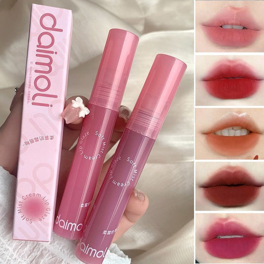 Daimoli Lipstick Sweet Velvet Colorfast Matte Lip Gloss Waterproof