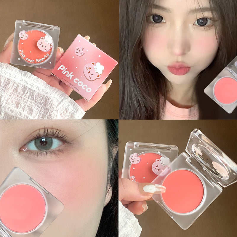 Pink Coco Pink Monochrome Blush Nature Matte Waterproof Makeup