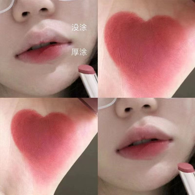 HERORANGE Matte Thin Tube Red Lipstick Waterproof Lip Gloss