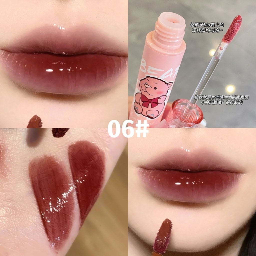 Fig Color Lip Glaze Mirror Surface Moisturize Lasting Moisturizing Lipstick Lip Gloss