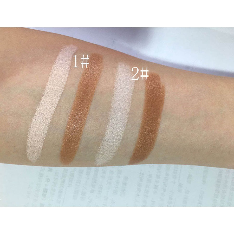 Bronzer Contour Highlighter Contour Stick Double Head Dual Use Nose Shadow Concealer Shadow Contouring Stick