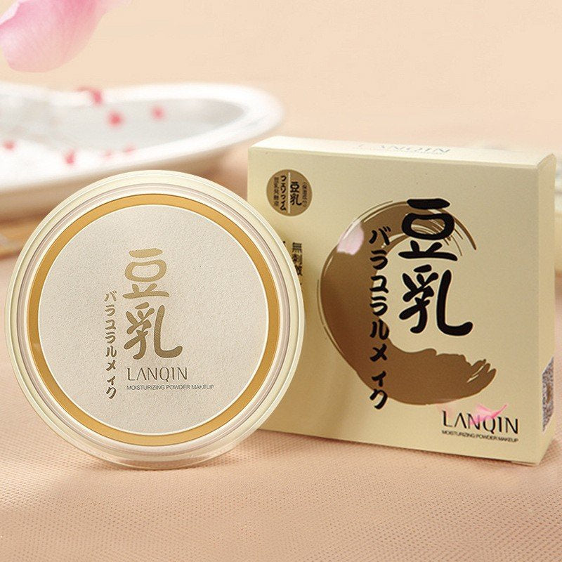 LANQIN Concealer Set Makeup Powder Contouring Fair-skinned Makeup Lasting Oil Control Moisturizing Loose Powder