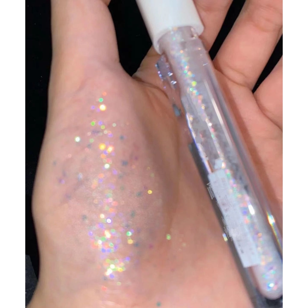 JADED Liquid Eyeshadow Sequins Super Flash Shiny Monochrome Thin Flash Pearlescent Lying Silkworm Highlight