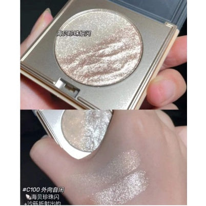 JADED Fine Flash Highlight Blush Eye Shadow Shuangpin Highlights Lasting Water Proof Not Easy To Fade