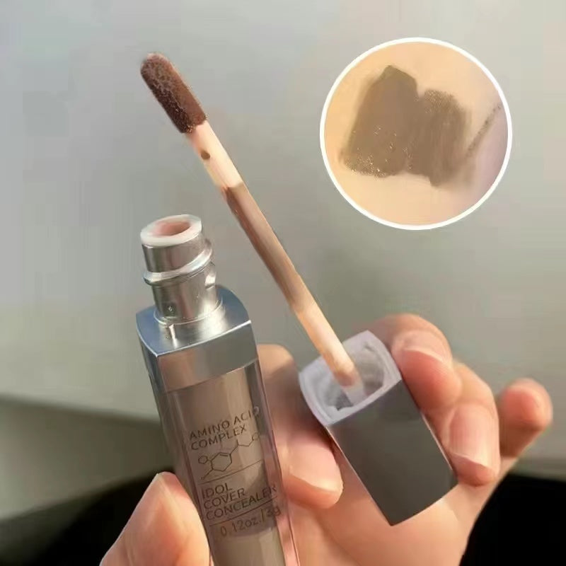 TengCai Liquid Concealer Hold Makeup Make The Bottom Concealer Cream Not Easy To Take Off Makeup Oil Skin Nature Waterproof