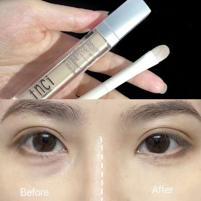 TengCai Liquid Concealer Hold Makeup Make The Bottom Concealer Cream Not Easy To Take Off Makeup Oil Skin Nature Waterproof