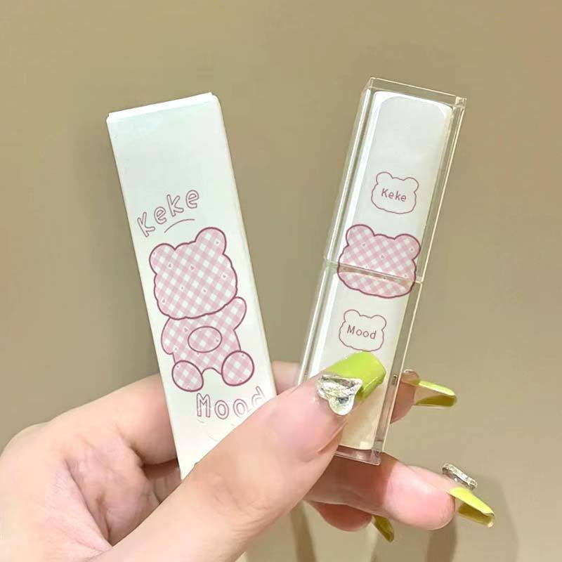 KeKeMood Milk Tea Color Moisturize Lipstick Mirror Surface Lip Gloss