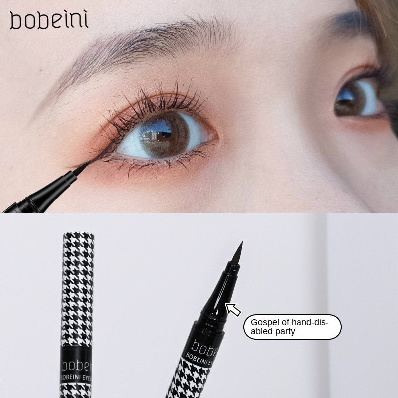 Berbeni Houndstooth Eyeliner Liquid Eyeliner Water Proof Sweatproof No Smudge Not Easy To Fade Lasting Quick Drying