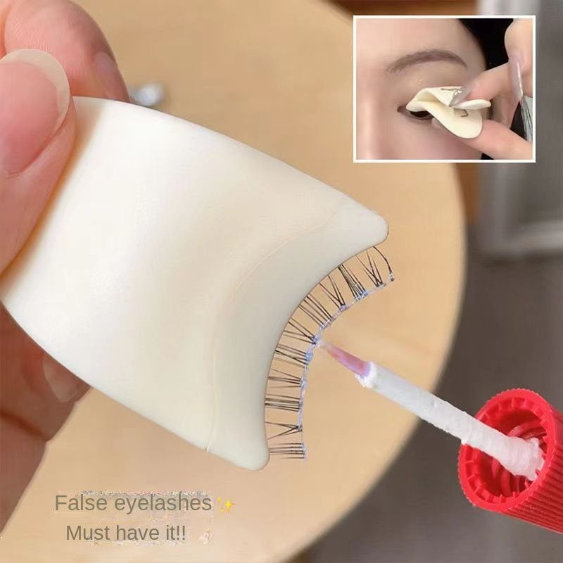 Fake Eyelashes Tweezers Tool Makeup Tools Plastic Eyelash Curler False Eyelash Clip Eyelash Auxiliary Bagged