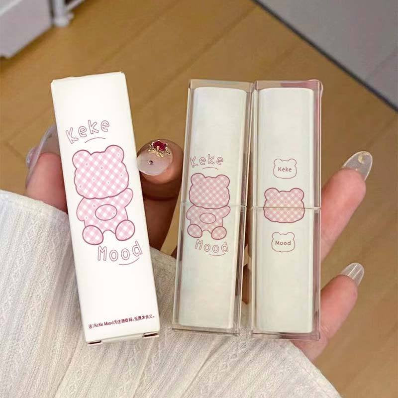 KeKeMood Milk Tea Color Moisturize Lipstick Mirror Surface Lip Gloss