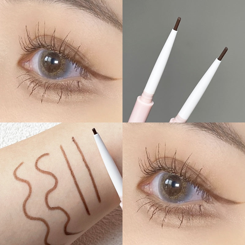 Pink Coco Eyeliner Lasting Water Proof No Smudge Easy To Color Color Eyeliner Pencil Lying Silkworm Pen