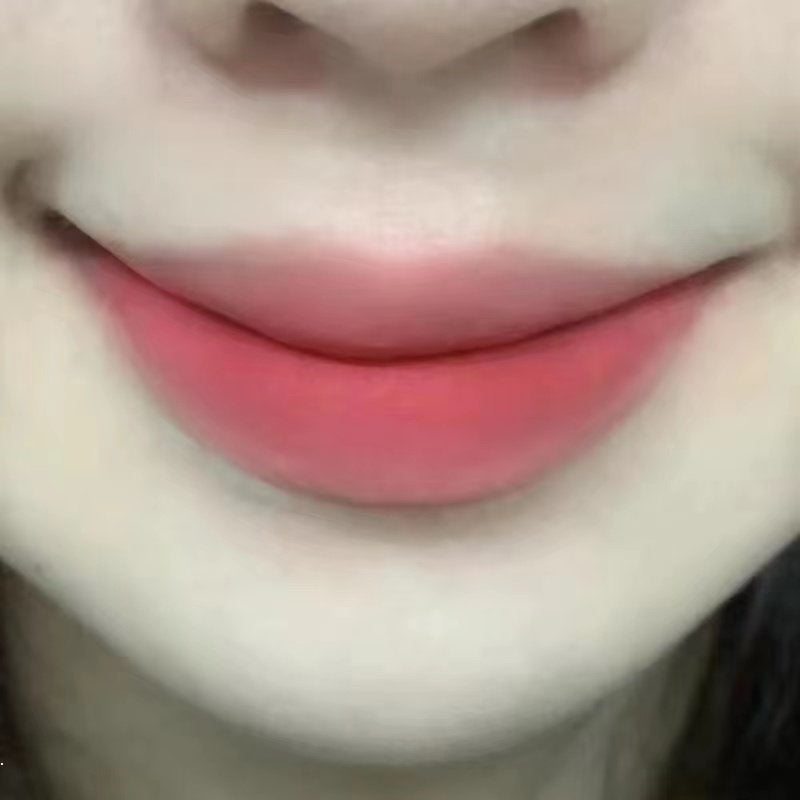 HERORANGE Colorful Lipstick Matte Water Proof Round Tube Pink Lip Gloss